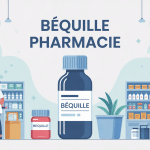 illustration bequille pharmacie moderne achat