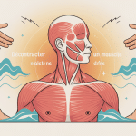 comment décontracter un muscle illustration bien-être et soulagement