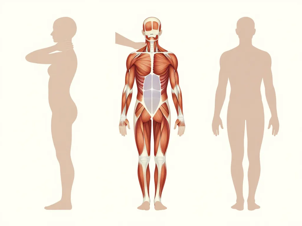 comment décontracter un muscle illustration techniques nuque dos jambes