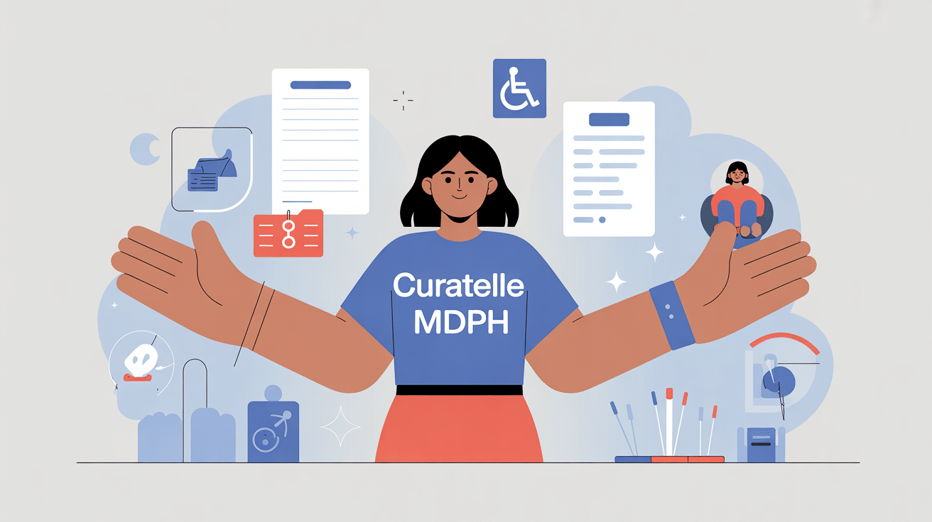 curatelle simple mdph illustration protection droits handicap