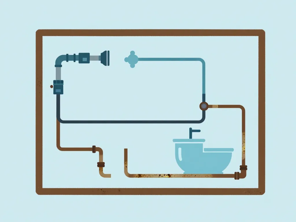 eau marron robinet danger causes réseau plomberie