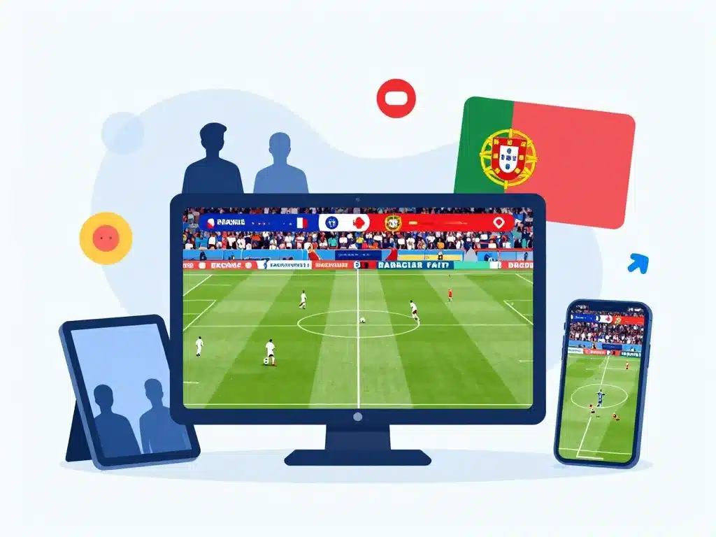 france portugal streaming diffusion officielle