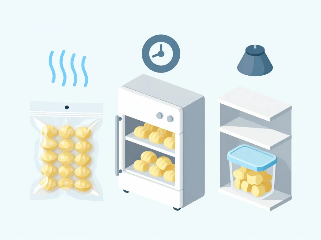 Conservation gnocchi périmé stockage optimal