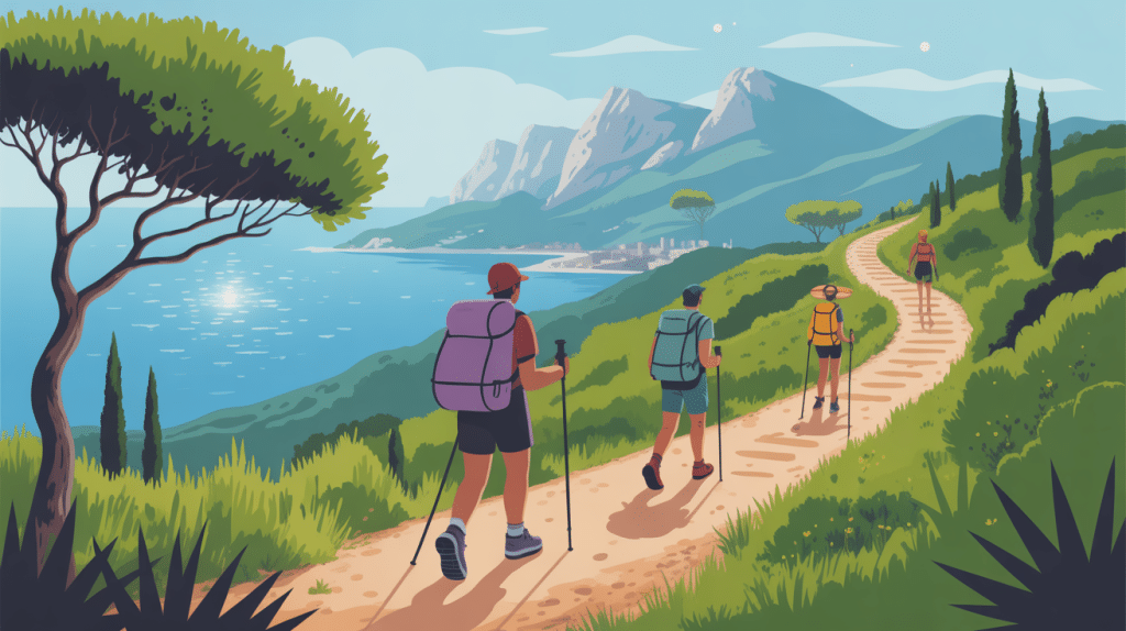 gr 51 durée illustration entre mer et montagne