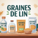 graine de lin ou acheter illustration différents formats
