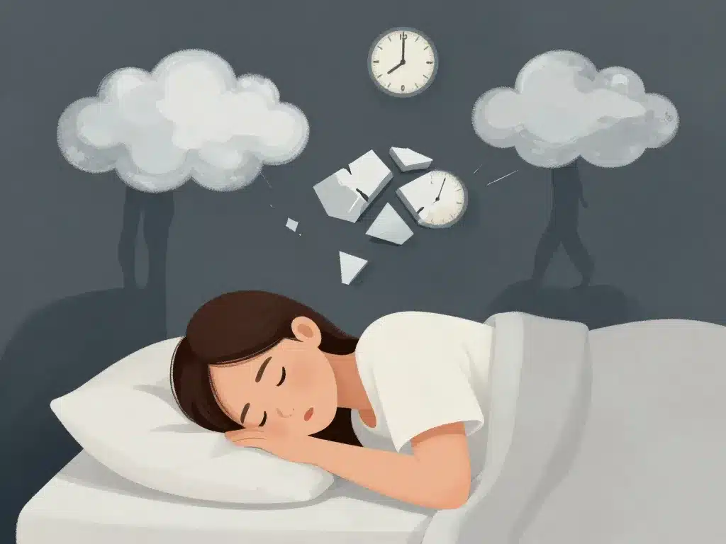 illustration hemochromatose et sommeil troubles sommeil nuit