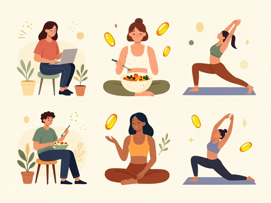 illustration du contexte pratique huile de krill et perte de poids