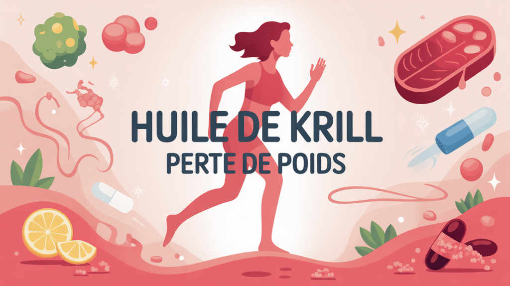 illustration principale huile de krill et perte de poids