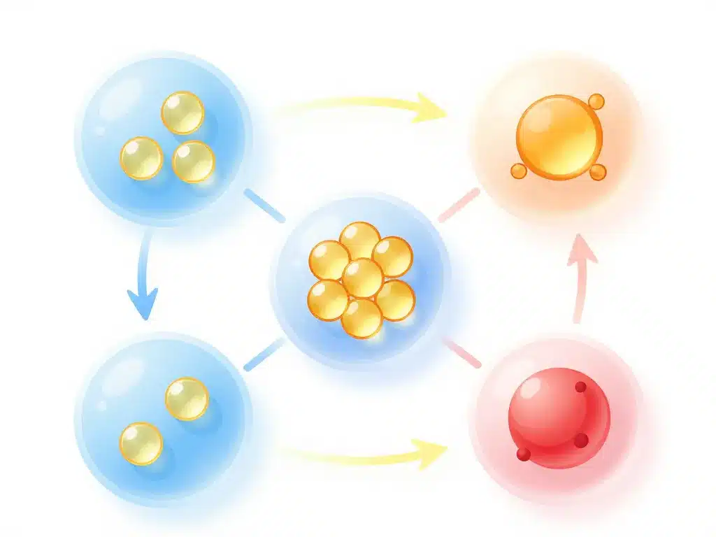 diagramme du rôle métabolique huile de krill et perte de poids