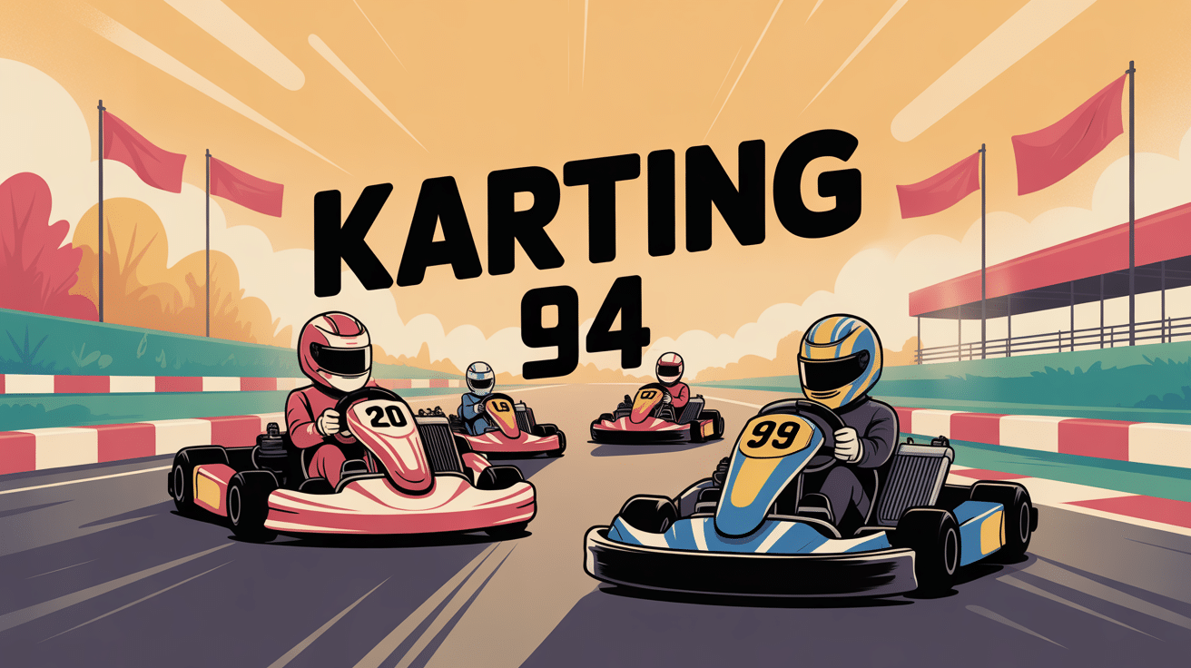 karting 94 dynamique sur piste Val-de-Marne