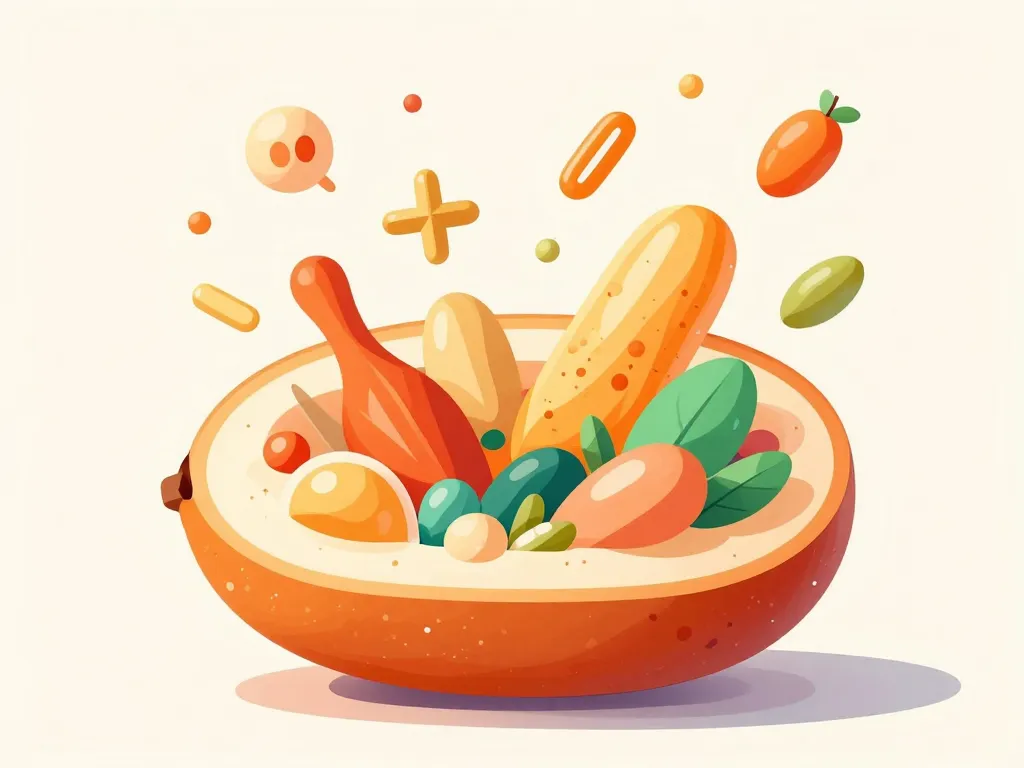 Diagramme des nutriments et bienfaits des dattes à jeun