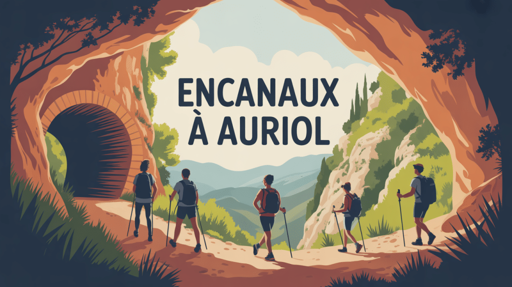 Randonnée aux encanaux auriol entre gorges et tunnel