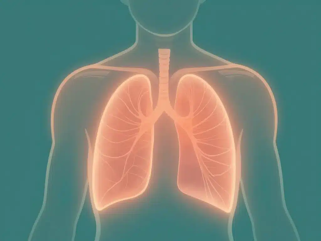 illustration douleur thoracique mal de dos et cancer poumon