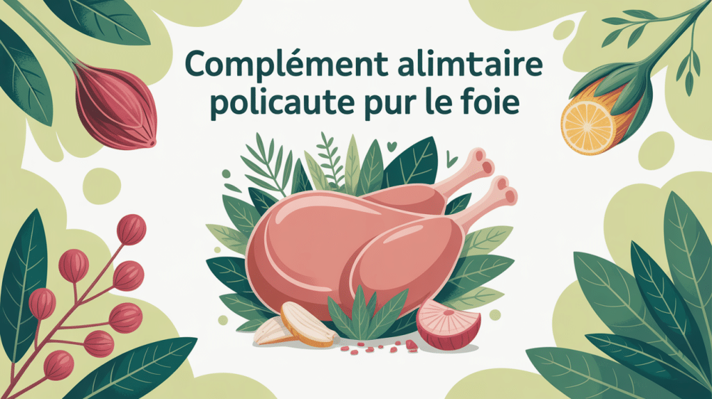 meilleur complement alimentaire pour le foie illustration vectorielle plantes medicinales