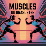 muscle du bras de fer énergie et puissance