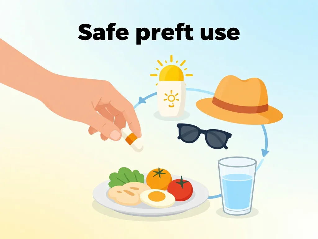 Schéma utilisation sûre Oenobiol Solaire effet secondaire et prévention