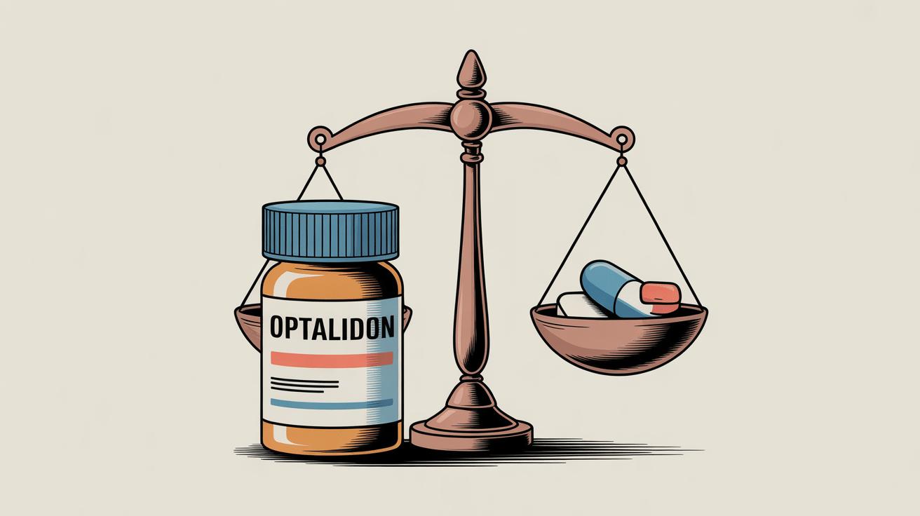 optalidon retiré du marché pourquoi balance bénéfice risque