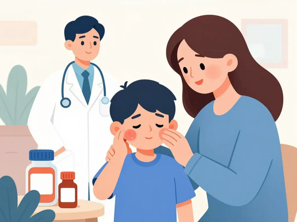 image éditoriale sécurité otite homéopathie enfant adulte