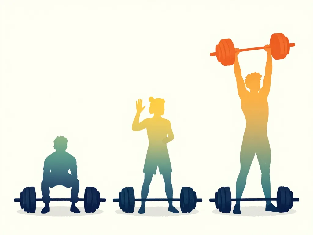 poid pour barre de musculation adapté au niveau sportif