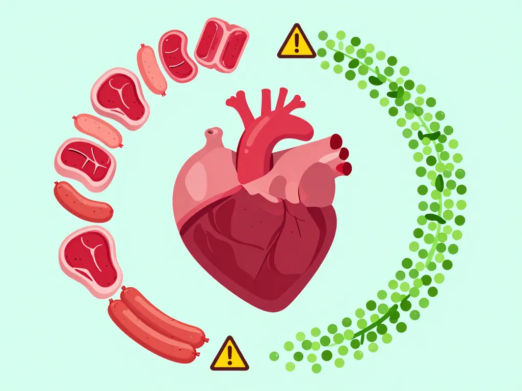 risques proteine dangereux pour le cœur animal végétal