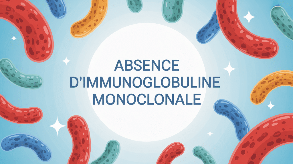 que veut dire absence d'immunoglobuline monoclonale forum illustration bilan sanguin
