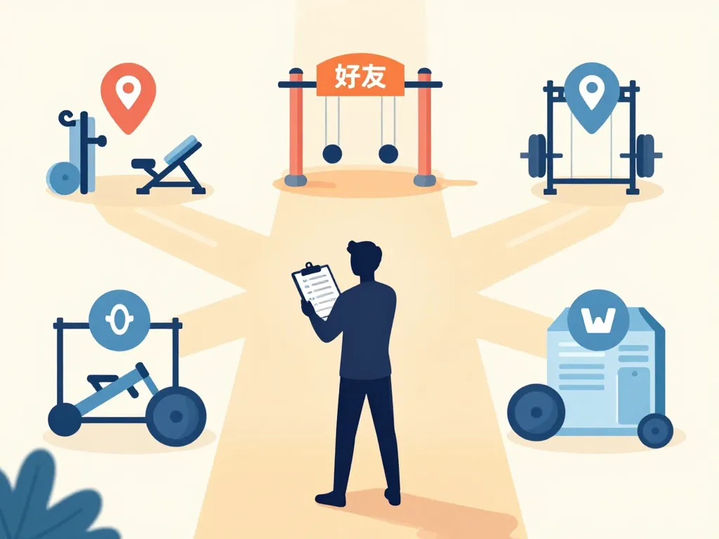 quelle salle de sport choisir illustration critères clés gym