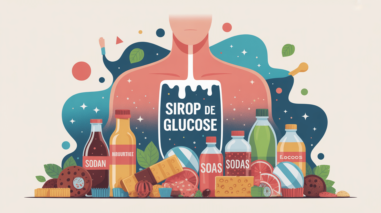 sirop de glucose danger illustration aliments industriels et santé