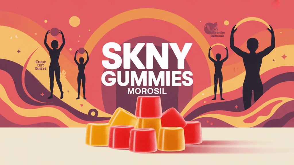 SKNY Gummies Morosil gummies orange rouge perte de poids