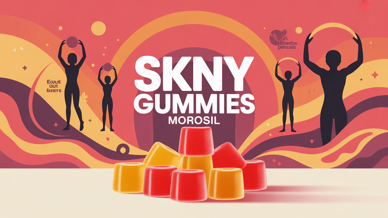 SKNY Gummies Morosil gummies orange rouge perte de poids