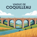 viaduc de coquilleau arches pierre campagne