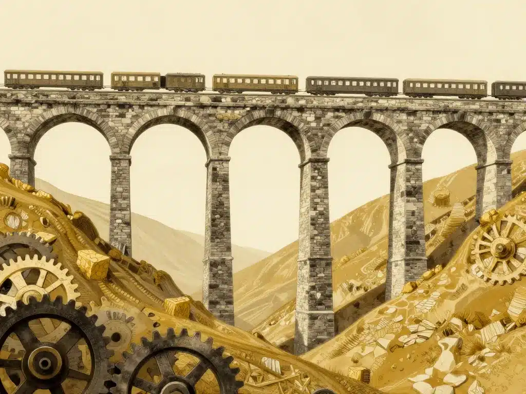 viaduc de coquilleau arches histoire technique