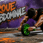 athlète abdominaux roue urban gym