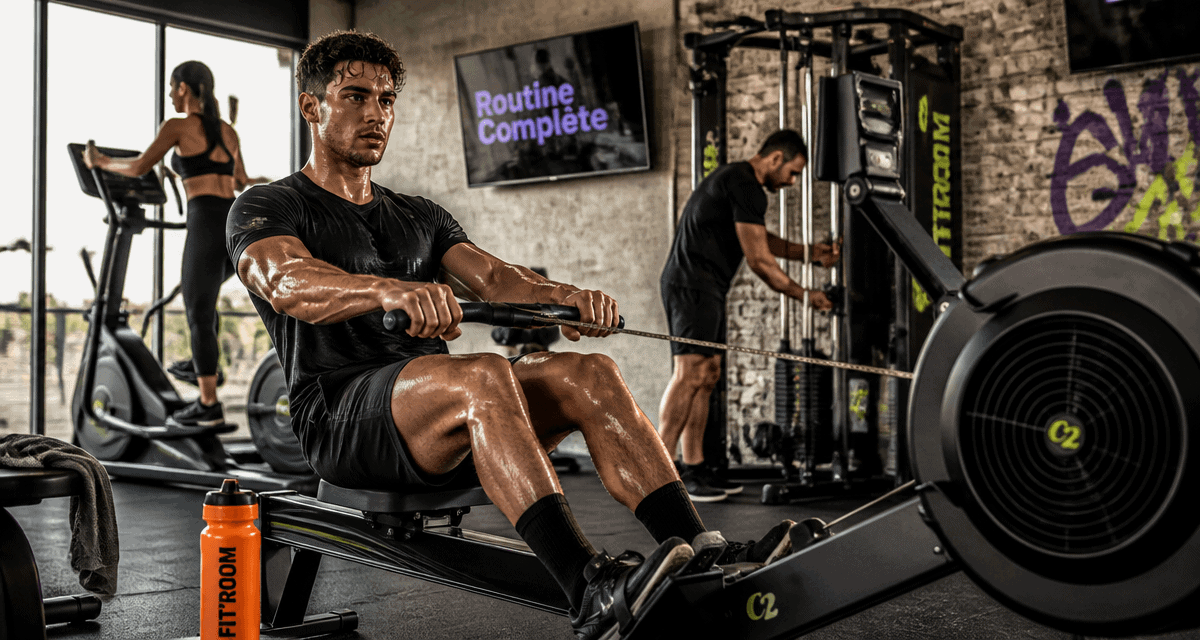 appareil de sport qui fait travailler tout le corps en action