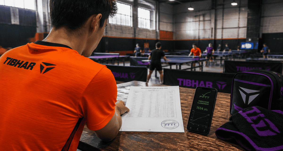 calcul point tennis de table joueur vérifie classement