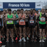 championnat de france 10 km 2025 départ coureurs