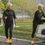 combien d heures de sport par semaine apres 60 ans seniors marche etirements