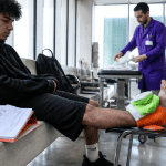 entorse a la cheville que faire jeune adulte clinique