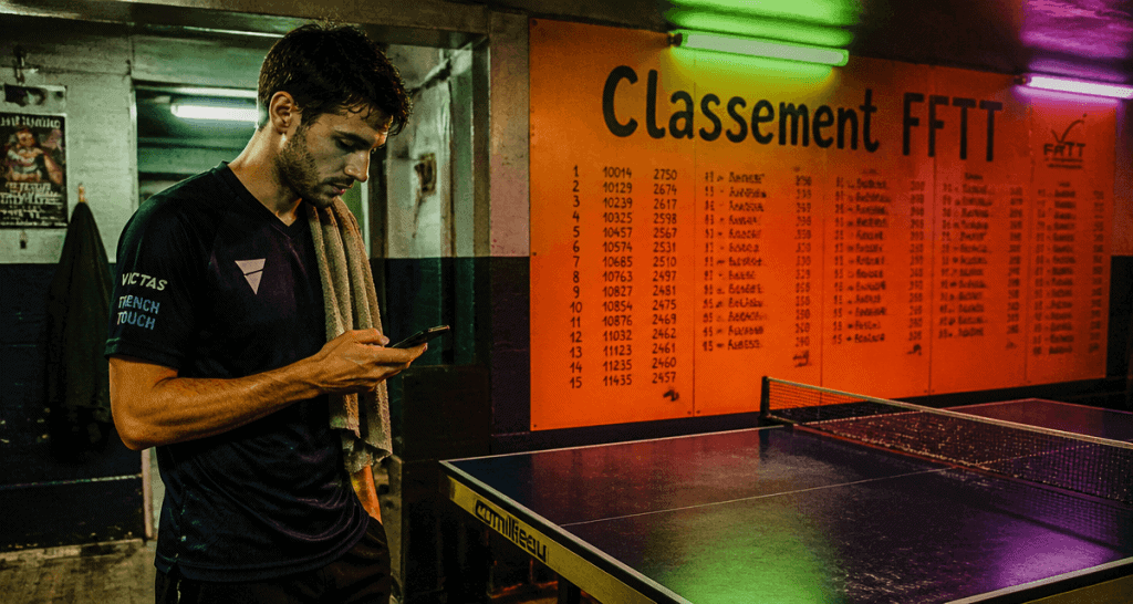 fftt classement joueur consulte résultats sur smartphone