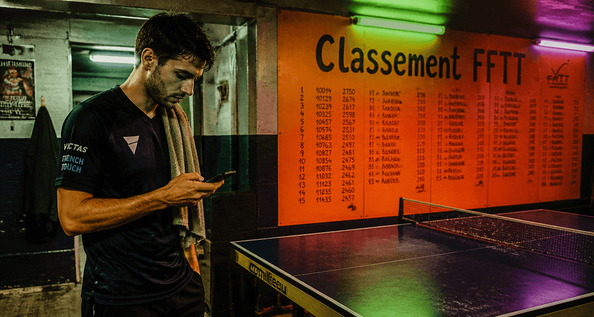 fftt classement joueur consulte résultats sur smartphone