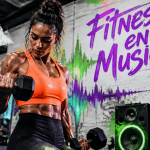 fitness en musique athlète haltères salle
