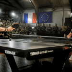 ligue des champions de tennis de table match joueurs supporters