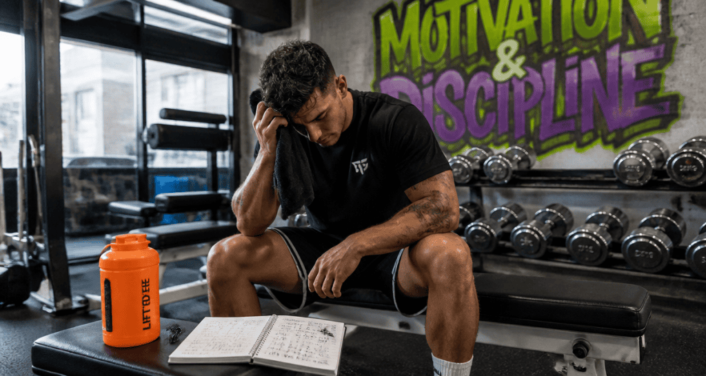 motivation musculation jeune homme carnet salle