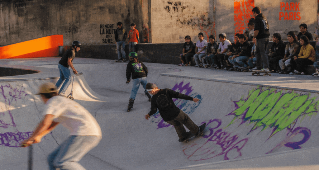 skatepark paris groupe riders bowl