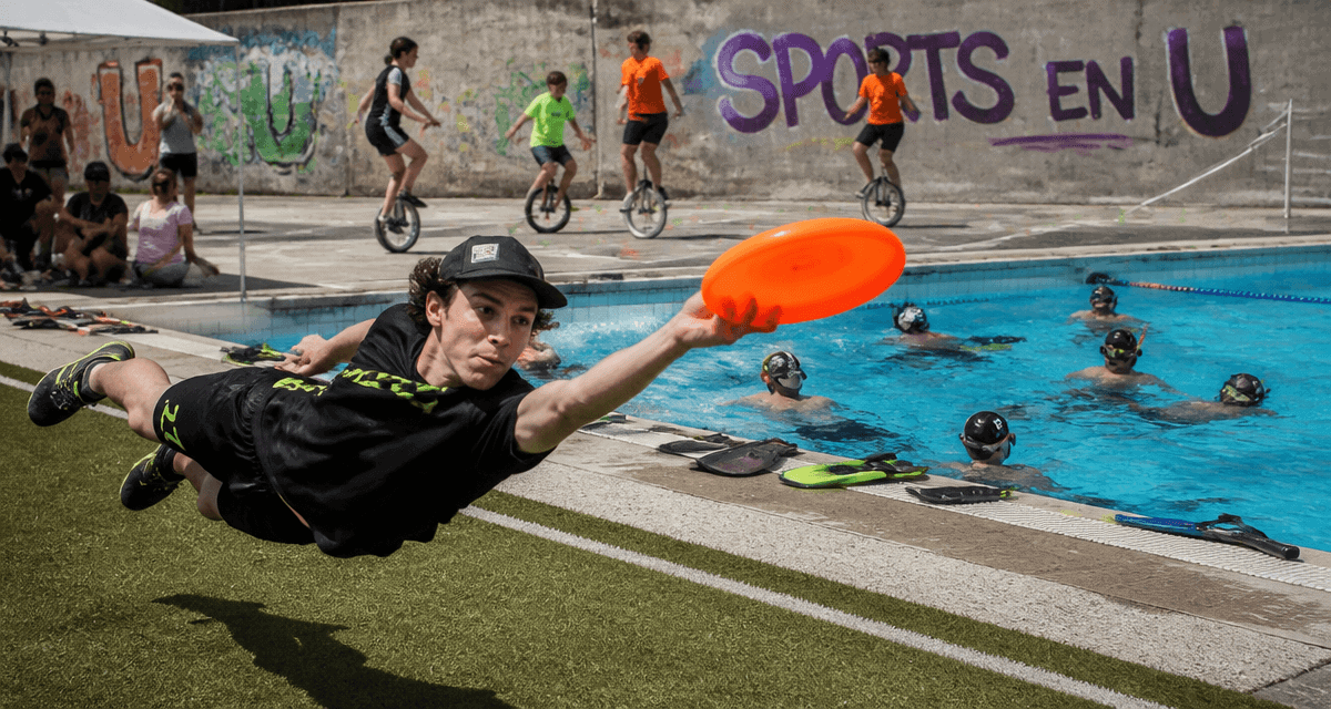 sport en u ultimate hockey subaquatique unicycle