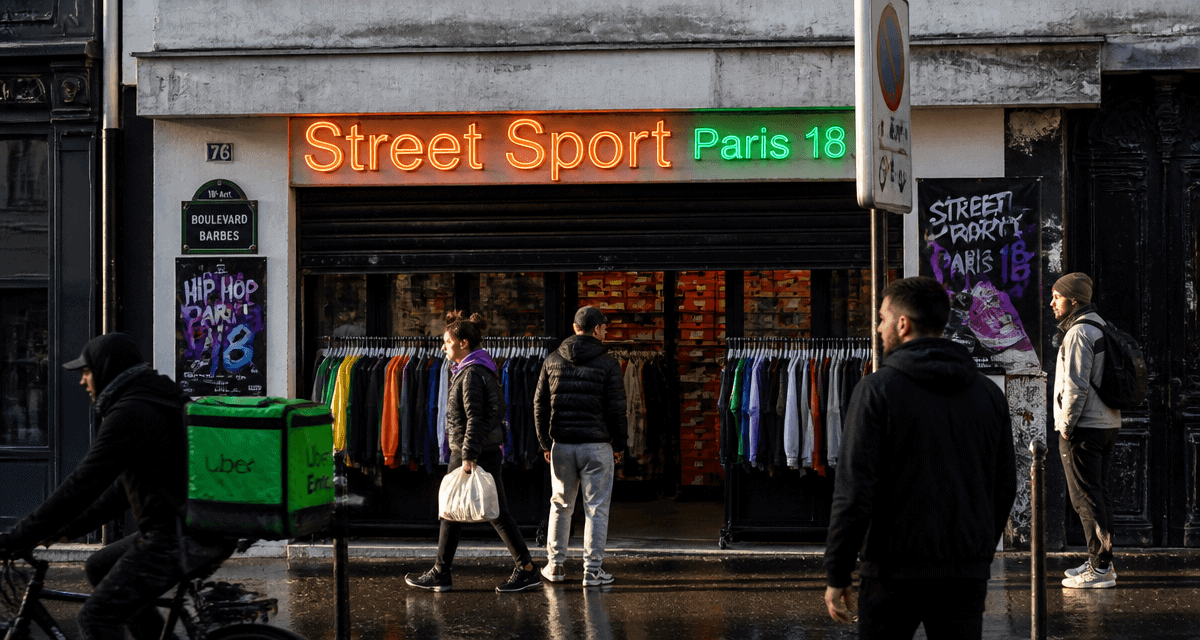 street sport paris 18 devanture boutique sneakers