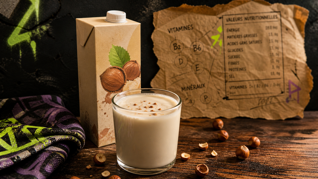 Bienfait du lait de noisette : boisson végétale à la noisette