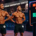Mr Olympia 2024 classic physique : Bumstead en backstage