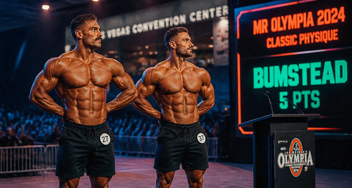 Mr Olympia 2024 classic physique : Bumstead en backstage