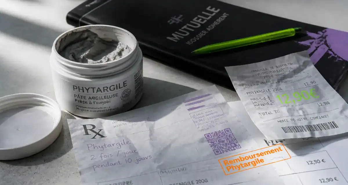 phytargile remboursement ticket caisse mutuelle