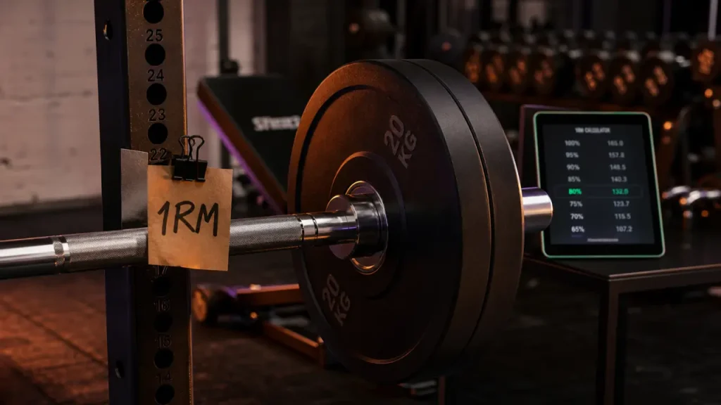 1 repetition maximum : estimation charges et pourcentages en musculation